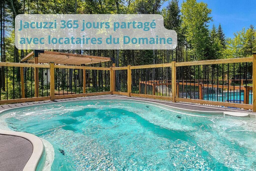 Nouveau - Chalet Moderne - Spa, Piscine & Sauna! Pont-Rouge Extérieur photo